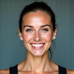 Portrait professionnel de Sophie, coach certifiée en Pilates et renforcement musculaire.